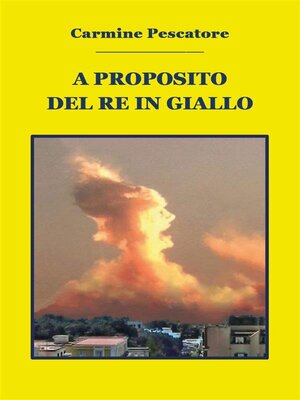 cover image of A proposito del Re in Giallo